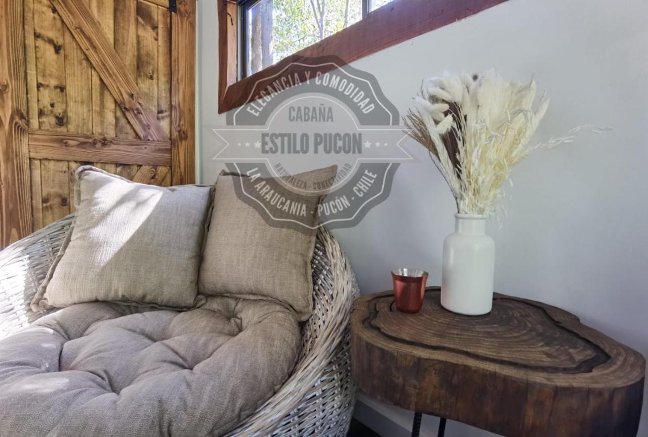 Cabana Estilo Pucon Pucón Exterior foto