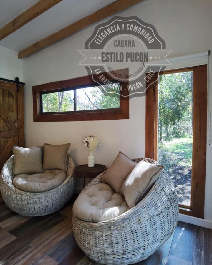 Cabana Estilo Pucon Pucón Exterior foto